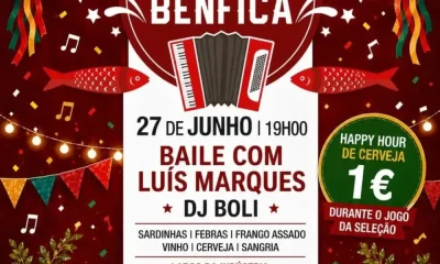 Festa popular | Arraial do Benfica

​A Casa do Benfica em Reguengos de Monsaraz …