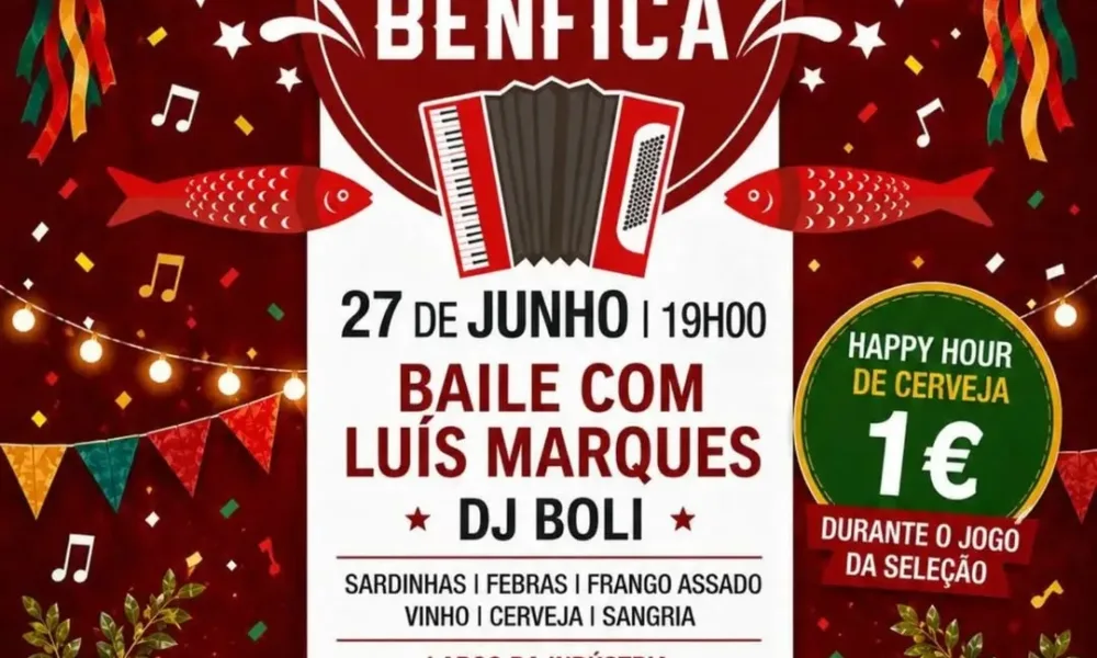 Festa popular | Arraial do Benfica

​A Casa do Benfica em Reguengos de Monsaraz …