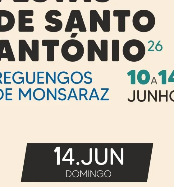Festas de Santo António 2026  | Programa de 14 de Junho

No domingo, o programa …