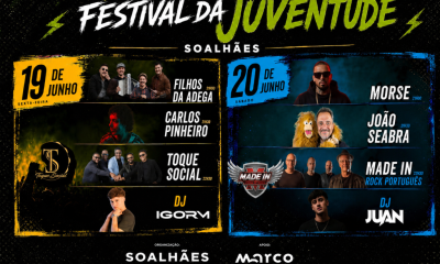 Festival da Juventude leva dois dias de música e animação a Soalhães