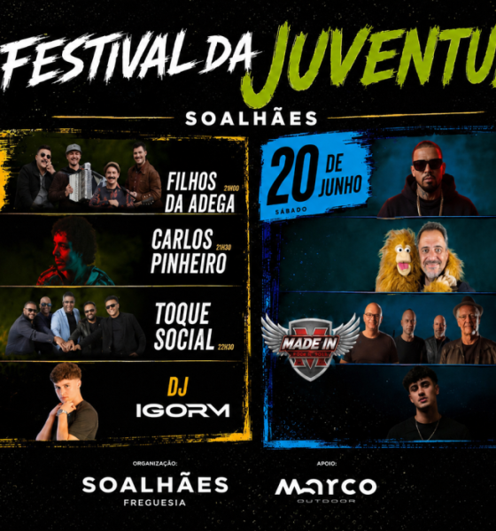 Festival da Juventude leva dois dias de música e animação a Soalhães