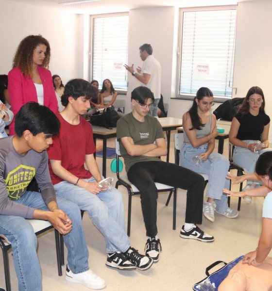 Castelo de Paiva forma dezenas de jovens em Suporte Básico de Vida com certificação INEM