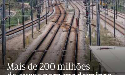 Hoje foram consignadas duas importantes empreitadas ferroviárias na Linha do Nor…