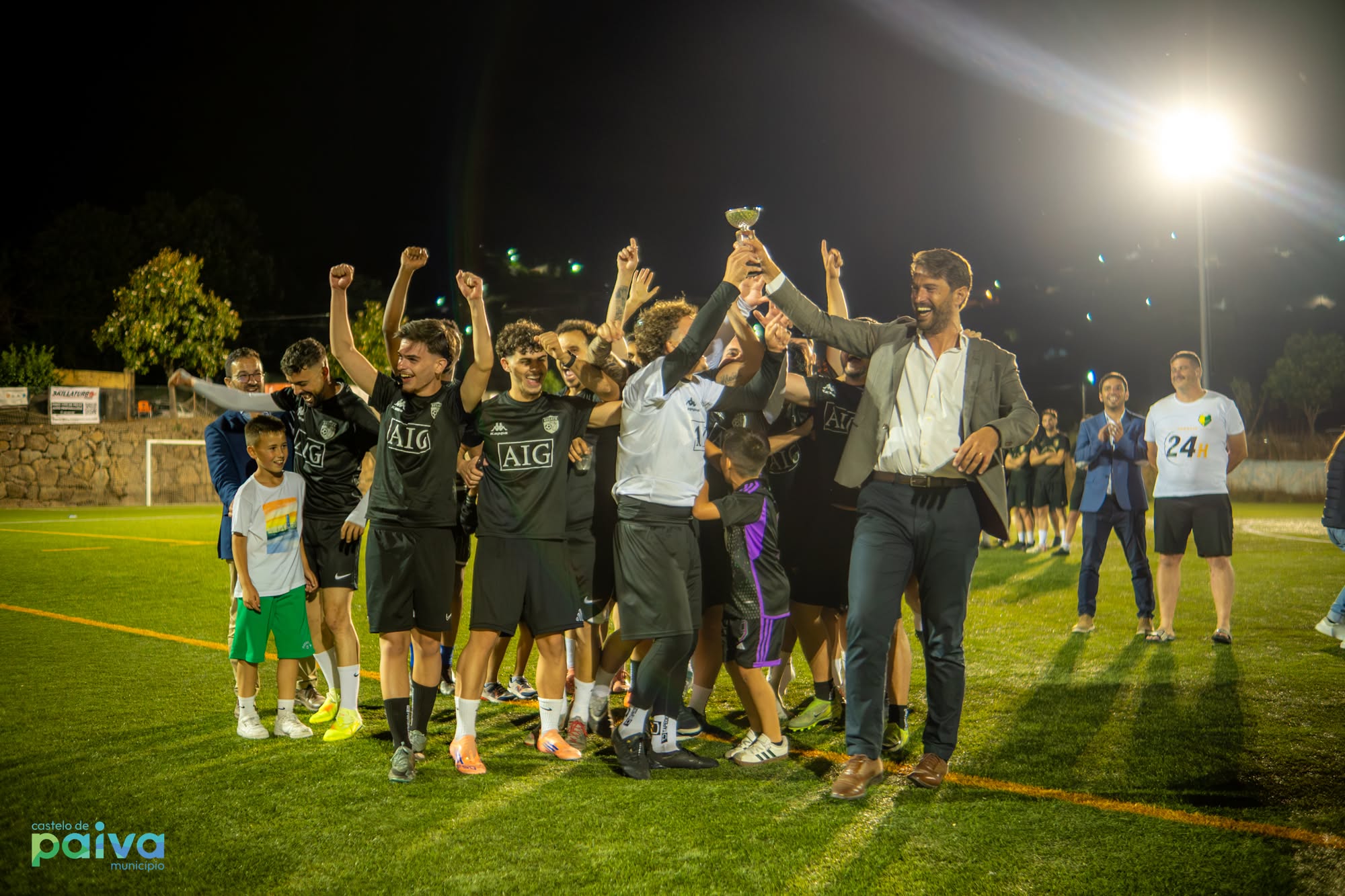 III Torneio Futebol de 7 “Prof. Nélito” realizado no Campo Manuel Emílio dos Santos em Castelo de Paiva