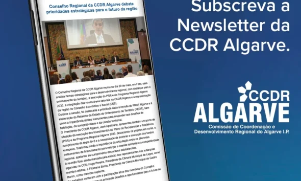 Já está disponível a Newsletter deste mês da CCDR Algarve!

Na edição mais rece…
