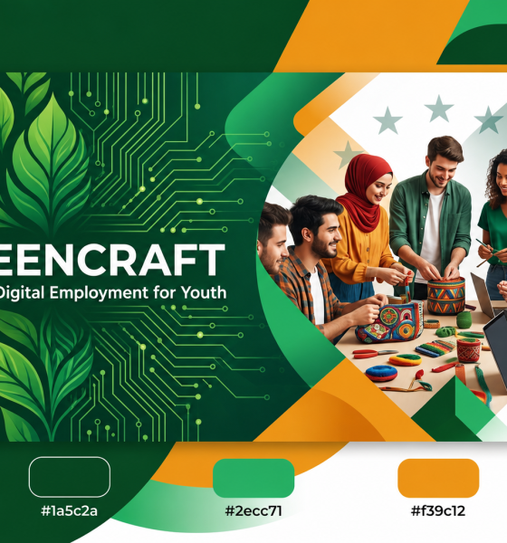 Jovens artesãos convidados a reforçar competências digitais através do projeto GreenCraft