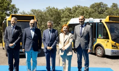Lisboa recebeu 15 novos miniautocarros totalmente elétricos, destinados sobretud…