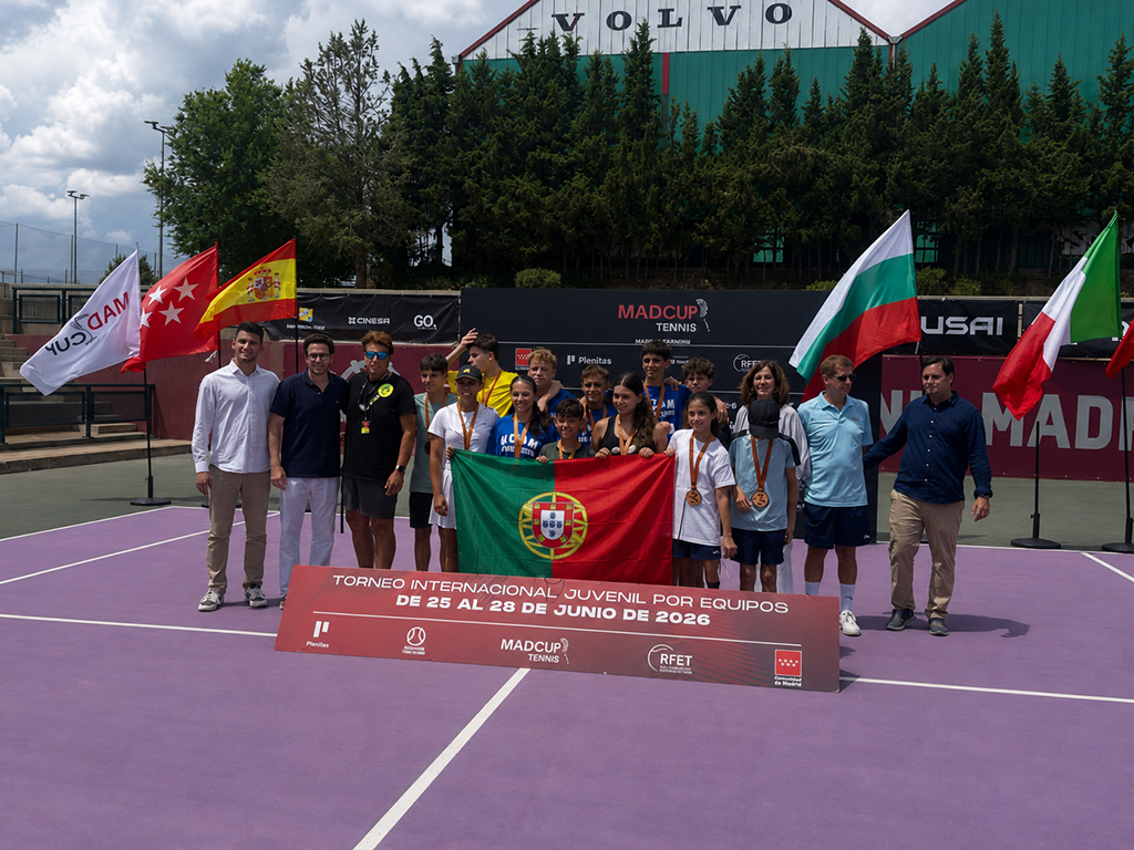 Lousada Ténis Atlântico conquista segundo lugar na MADCup Tennis 2026 em representação de Portugal
