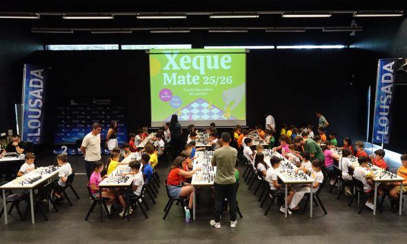 Lousada organiza Torneio Xeque-Mate com 66 alunos de escolas do 1.º ciclo na Escola Secundária