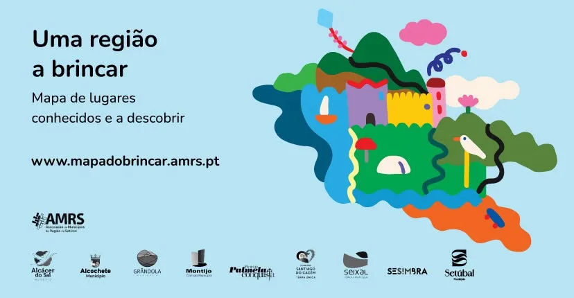 Mapa “Uma Região a Brincar – Mapa de Lugares Conhecidos e a Descobrir” já está a…