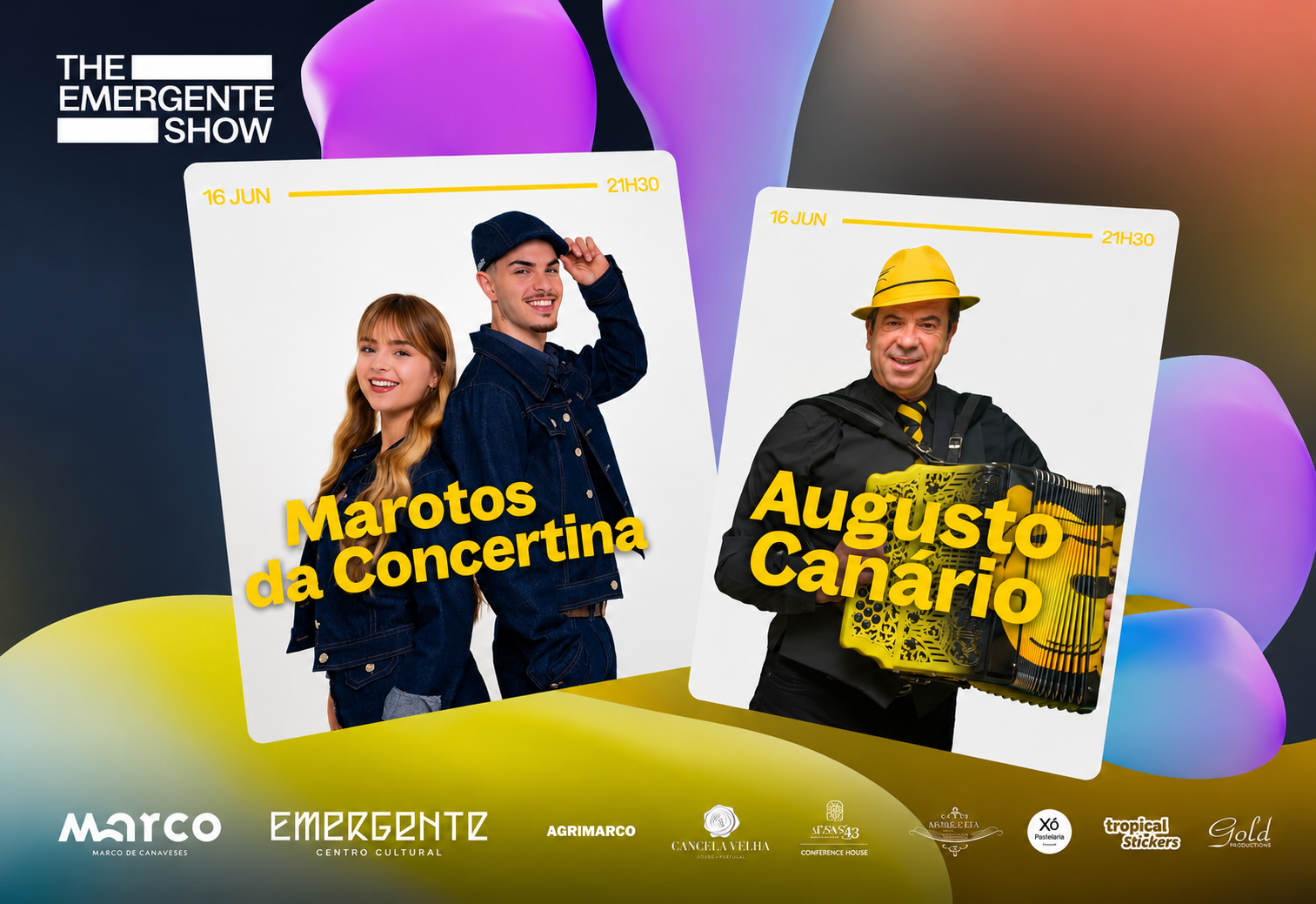 Marco de Canaveses recebe edição especial do “The Emergente Show” dedicada às Festas Populares
