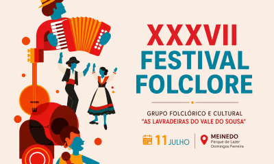 Meinedo recebe grupos de três regiões no XXXVII Festival de Folclore