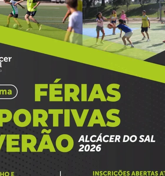 Município de Alcácer do Sal prepara “Férias Desportivas de Verão 2026”

A Câmara…