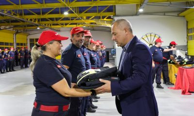 Município de Paredes reforça segurança dos Bombeiros de Baltar com novos equipamentos de proteção