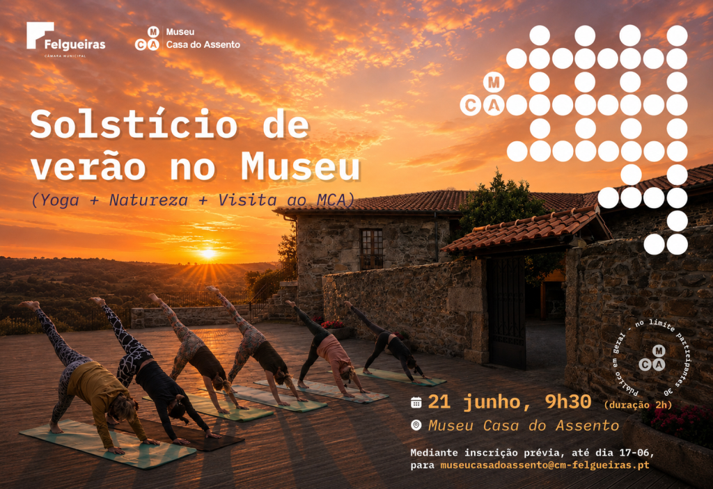 Museu Casa do Assento celebra solstício de verão com yoga ao ar livre e visita guiada