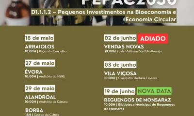 :: NOVA DATA – 19 de junho :: 

Bioeconomia | Apoios ao Investimento: Sessão em …