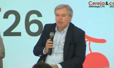 Na Festa da Cereja & Co, em Alfândega da Fé, Paulo Ramalho, Vice-Presidente da C…