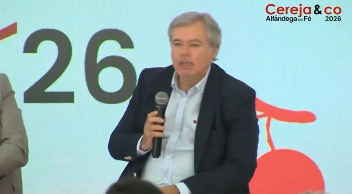 Na Festa da Cereja & Co, em Alfândega da Fé, Paulo Ramalho, Vice-Presidente da C…