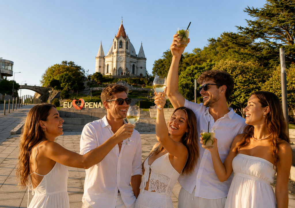 Noite Branca de Penafiel estreia Sameiro Sunset e novas praças temáticas na edição de 2026