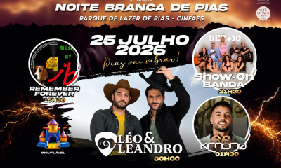 Noite Branca de Pias regressa a 25 de julho com música, animação e atividades para toda a família