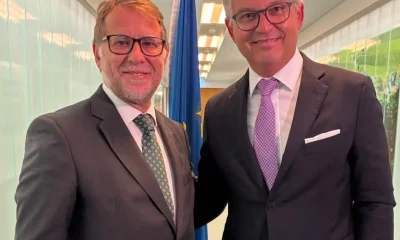 Numa declaração conjunta no final da reunião, o Ministro da Administração Intern…