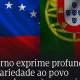 O Governo português exprime profunda solidariedade a todo o povo venezuelano e, …
