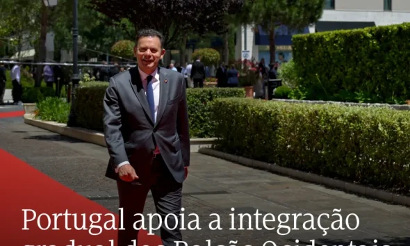 O Primeiro-Ministro afirmou que Portugal apoia a integração gradual dos Balcãs O…