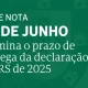 O prazo para entrega da declaração de IRS termina no dia 30 de junho. 

A decla…