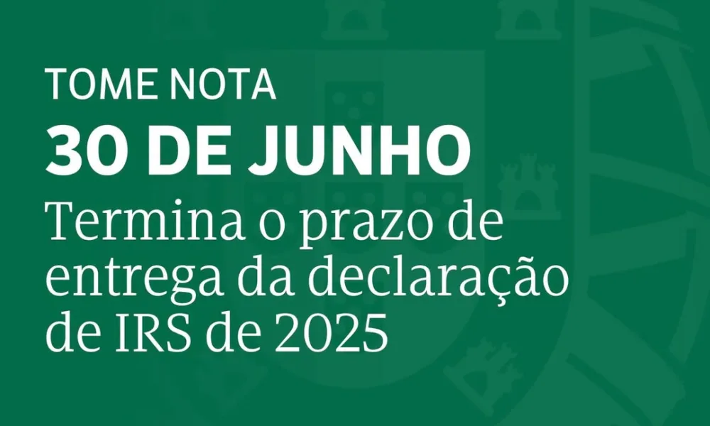 O prazo para entrega da declaração de IRS termina no dia 30 de junho. 

A decla…