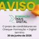 O prazo para submissão de candidaturas à medida Cheque-Formação + Digital termin…