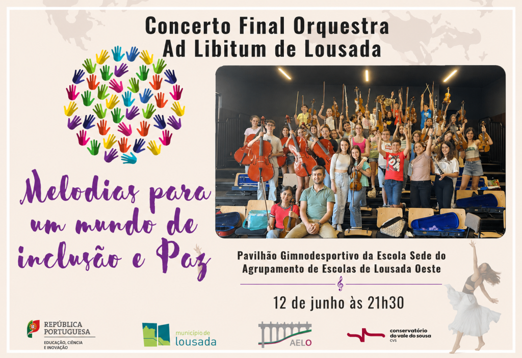 Orquestra Ad Libitum encerra temporada com concerto dedicado à inclusão e à paz em Lousada