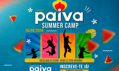 Paiva Summer Camp desafia jovens a trocar os ecrãs por três semanas de aventura em julho