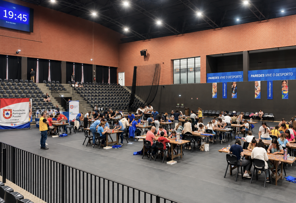 Paredes recebe este fim de semana 80 participantes de seis países no II Torneio 24 Horas de Puzzles