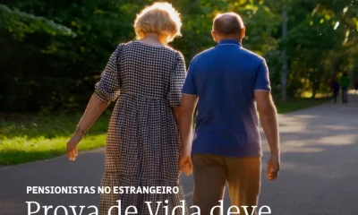 Pensionistas no estrangeiro: a Prova de Vida deve ser realizada até 15 de setem…