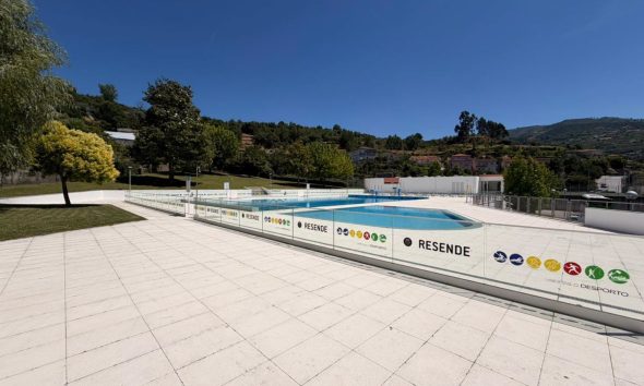 Piscinas municipais descobertas de Resende abrem hoje para mais uma época balnear