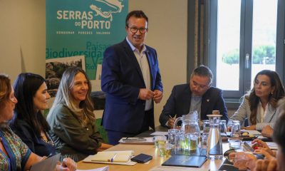 Presidente da Associação de Municípios Parque das Serras do Porto recebe Conselho Executivo do Corredor do Rio Leça em visita de trabalho