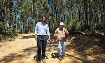 Presidente da Câmara de Castelo de Paiva acompanha requalificação da Rua Nova da Cruz da Carreira e Travessa de Valongo