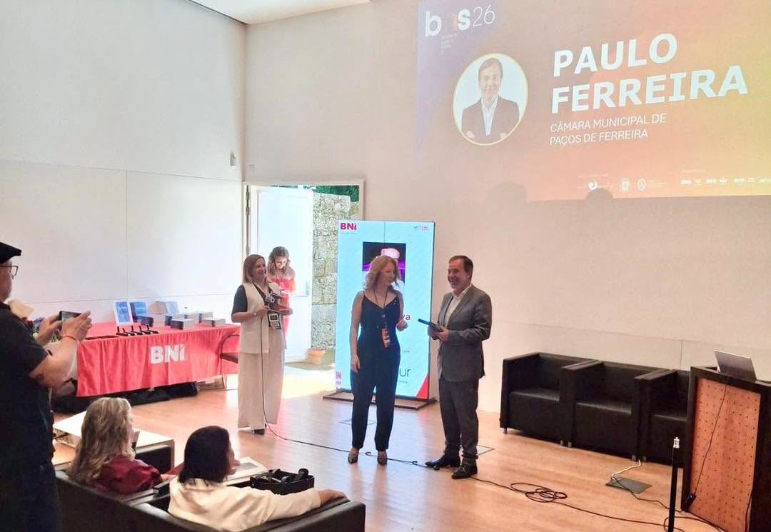Presidente da Câmara de Paços de Ferreira participa no Business Network Summit em Penafiel