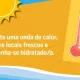 Saiba como se manter fresco/a e hidratado/a neste verão!  #Saúde #SNS #Verão #Ca…