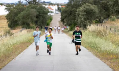 Santa Susana em movimento na manhã de hoje com prova de orientação escolar do A…