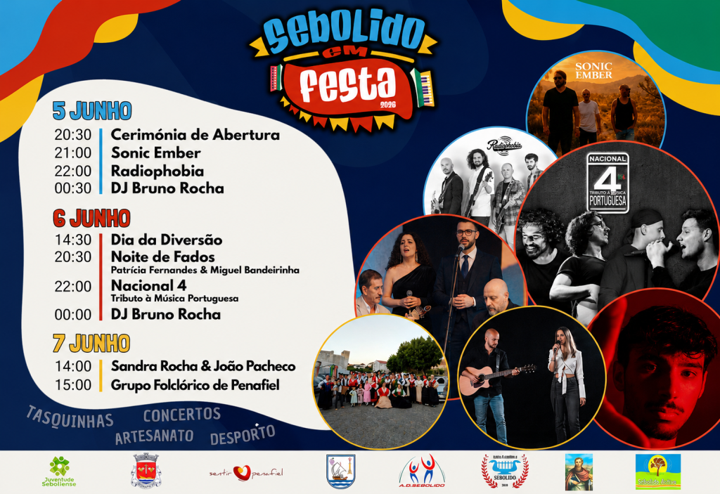Sebolido em Festa regressa com três dias de música, tradição e animação em Penafiel