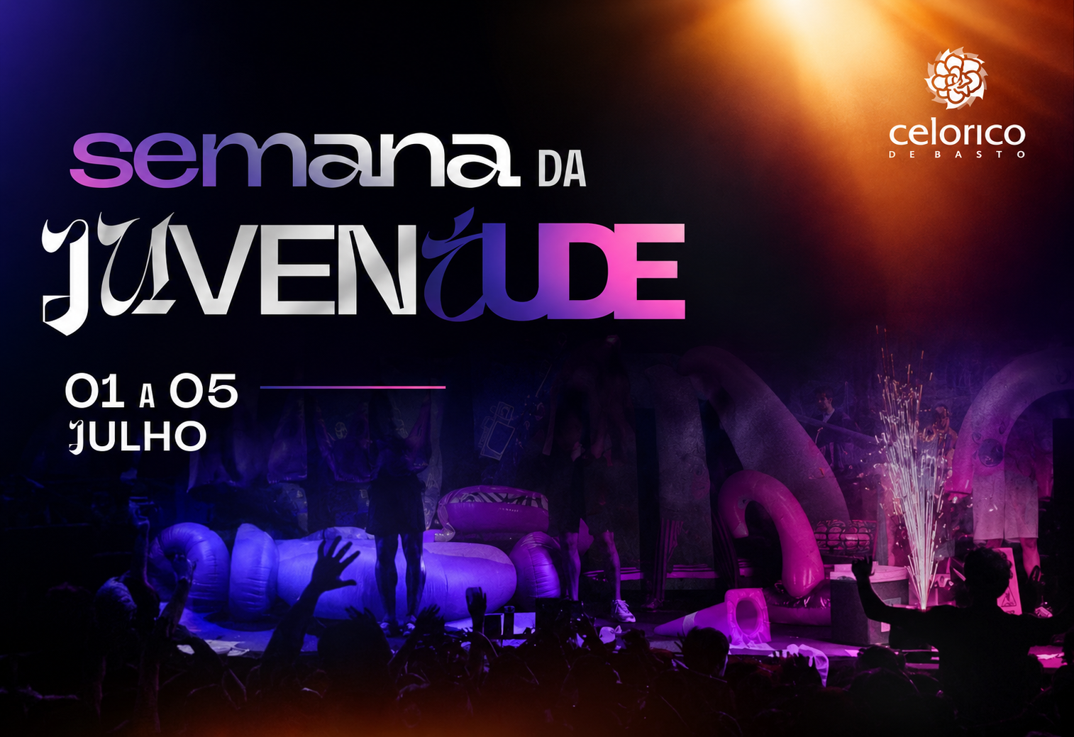 Semana da Juventude estreia-se em Celorico de Basto com cinco dias de música, desporto e participação jovem