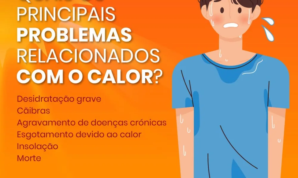 Tenha atenção às consequências do calor extremo. Não facilite. Se necessitar de …