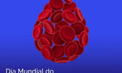 “Uma gota de humanidade. Doe sangue. Salve vidas.” é o tema de 2026 do Dia Mundi…