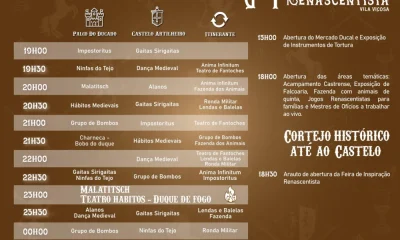 V FEIRA DE INSPIRAÇÃO RENASCENTISTA | VILA VIÇOSA | 6 DE JUNHO | PROGRAMA DIÁRI…