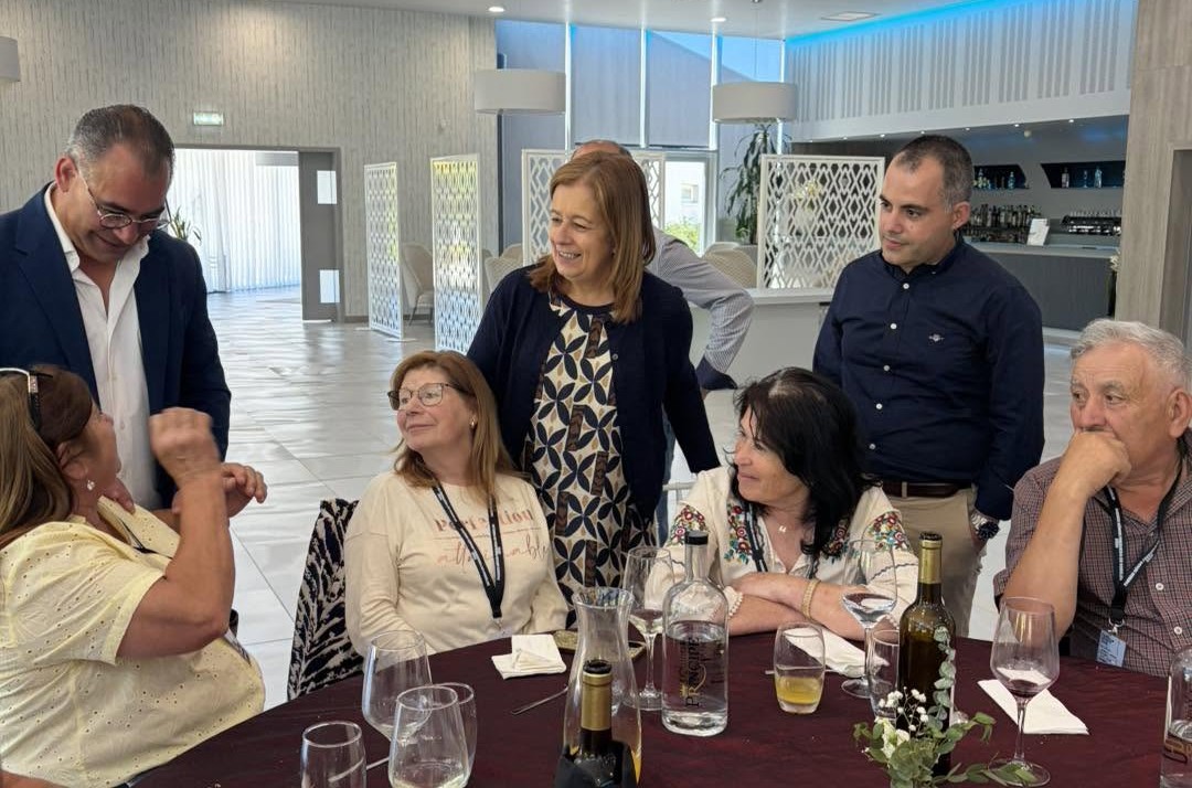 Vereadora Amância Santos participa em almoço-convívio de seniores da freguesia de Modelos, em Paços de Ferreira