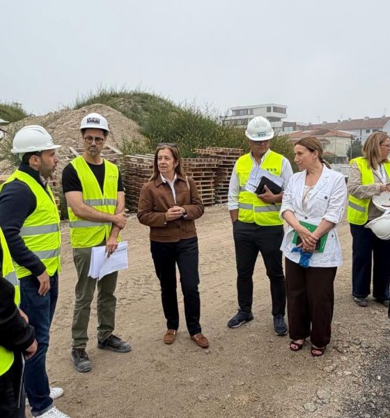 Vereadora de Paços de Ferreira visita obras do futuro Centro de Saúde com equipa da ULS e profissionais de saúde