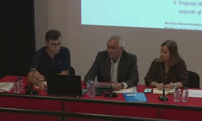 Vídeo da Sessão Ordinária da Assembleia Municipal do Concelho de Viana do Alent…