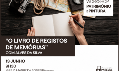 Workshop convida participantes a transformar memórias em arte na antiga Igreja Matriz da Sobreira