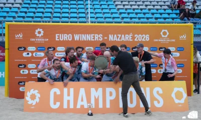 Euro Winners Cup 2026: Nazaré volta a afirmar-se como capital europeia do futebol de praia